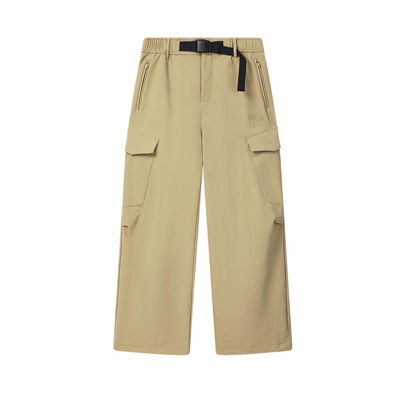 

Fila Оригинальный Простой Личность Тренд Классический Ретро Универсальный Удобный Рабочая одежда Свободные Повседневные Брюки Мужские брюки Мохово-коричневый F11M549804FLK L