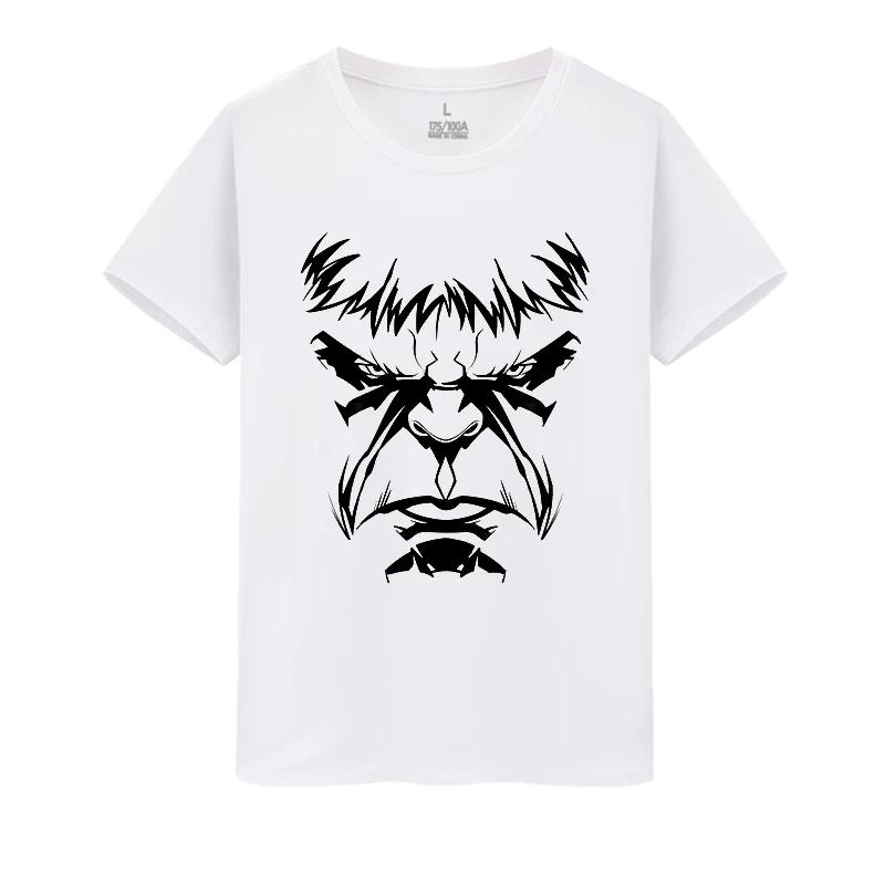 

Hulk Oversized Cotton TShirt Y2K Streetwear Retro Harajuku Punk Fashion Casual Crew Neck Short Sleeve Top for Men Women M