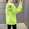 Pullover Sweatshirt 2025 Neues bedrucktes Jackendesign Kreatives Frühling Herbst Locker Lässiges Oberteil