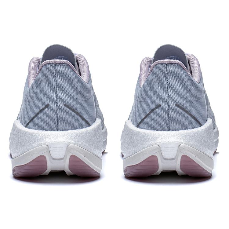 Li Ning Super Light 20 Versatile Abrasion Resistant Breathable Low top Running Shoes Women's Gray Blue ARBT002-3