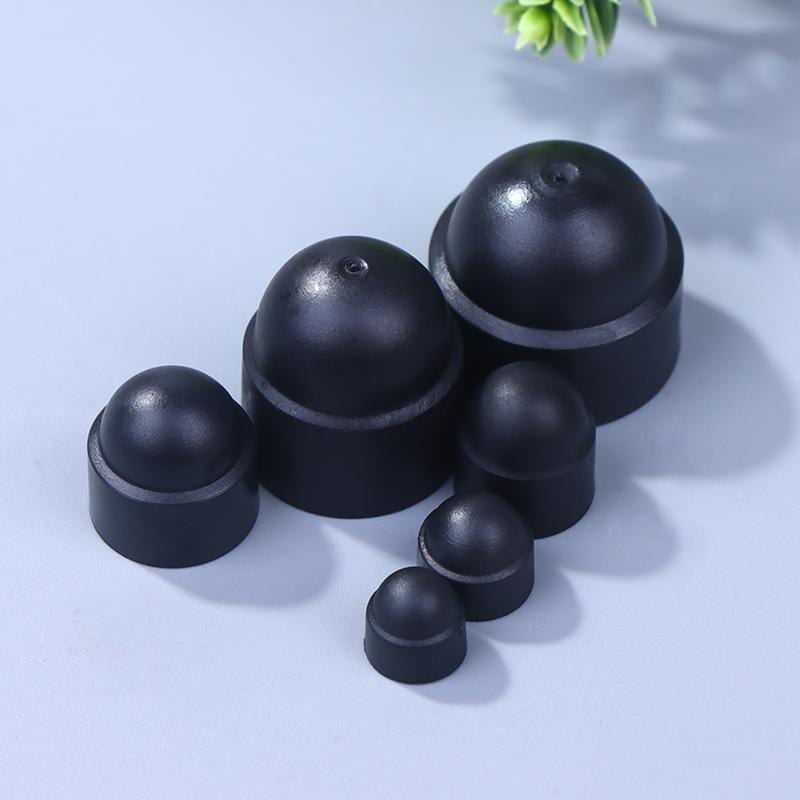 Neue 10 Stück M4 M5 M6 M8 M10 M12 Schraube Mutter Kuppel Schutzkappen Abdeckungen Freiliegende Sechskant Kunststoff Schraubenschutz Abdeckungen