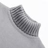 Yalu Men's Fleece-Lined Mock Neck Knit Sweater