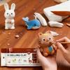 250/500g Clay No Baking Not Easy Crack Strong Plasticity for Children's DIY Handmade Ornaments Model Artworks