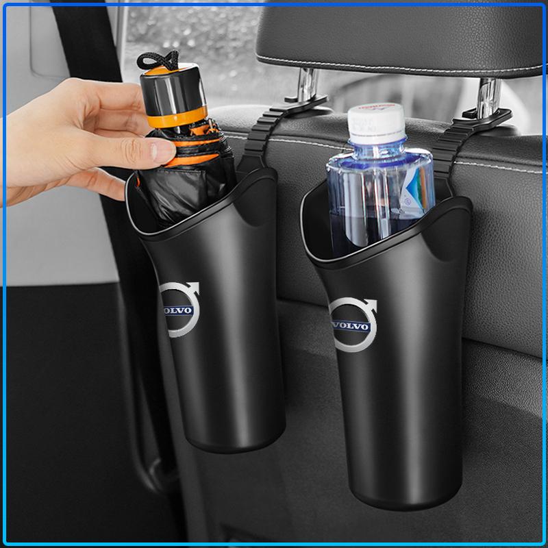 Multi-Function Auto Car Holder Bucket Storage Box Styling For Volvo 240 C70 S40 S50 S60 S70 S80 S90 V40 V50 V60 V90 XC40 XC60 XC90 Vnl Truck