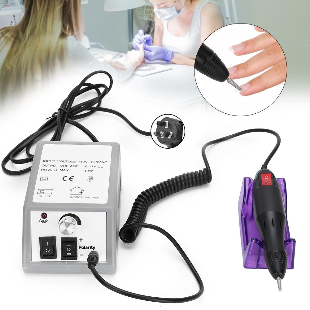 20000RPM Professional Nail Drill Machine Electric Nail Grinding Polisher Manicure ToolAU Plug 110 240V