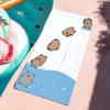 Cartoon Capybara Cute Towel Soft Pool Gift For Travel Gym Shower Camping Quick Dry Sports Large Beach Towels
