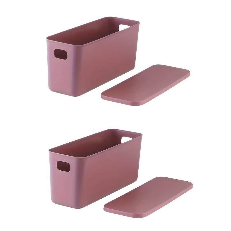 2 шт герметичных контейнеров для хранения для хранения различных предметов на домашнем рабочем столе пластиковые контейнеры для хранения 2pcs фиолетовый 2160₽
