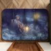 Anime M-Mushishi Floor Mat Soft Flannel Floor Mat  Suitable for Entryways, Living Rooms, Bedrooms, and Bathrooms