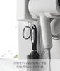 Yamazaki Tower Wall-Mounted Hair Dryer & Hair Iron Holder with Tray, White, W25 X D8.5 X H13.5cm (Includes Drywall Tweezers and Wood Screws for Less V