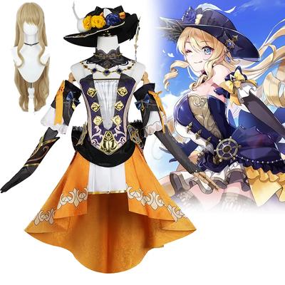 Navia Cosplay Costume Parrucca Cappello Set Donne Vestito Uniforme Festa di Halloween per Ragazze