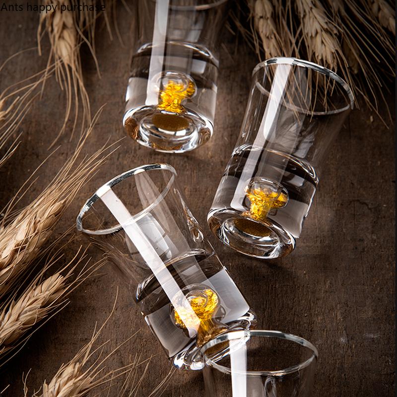 Crystal Glass White Wine Glass Set Portable Travel Wine Set Flagon Wine Dispenser Hip Flasks Shot Glass Drinkware Set with Bag