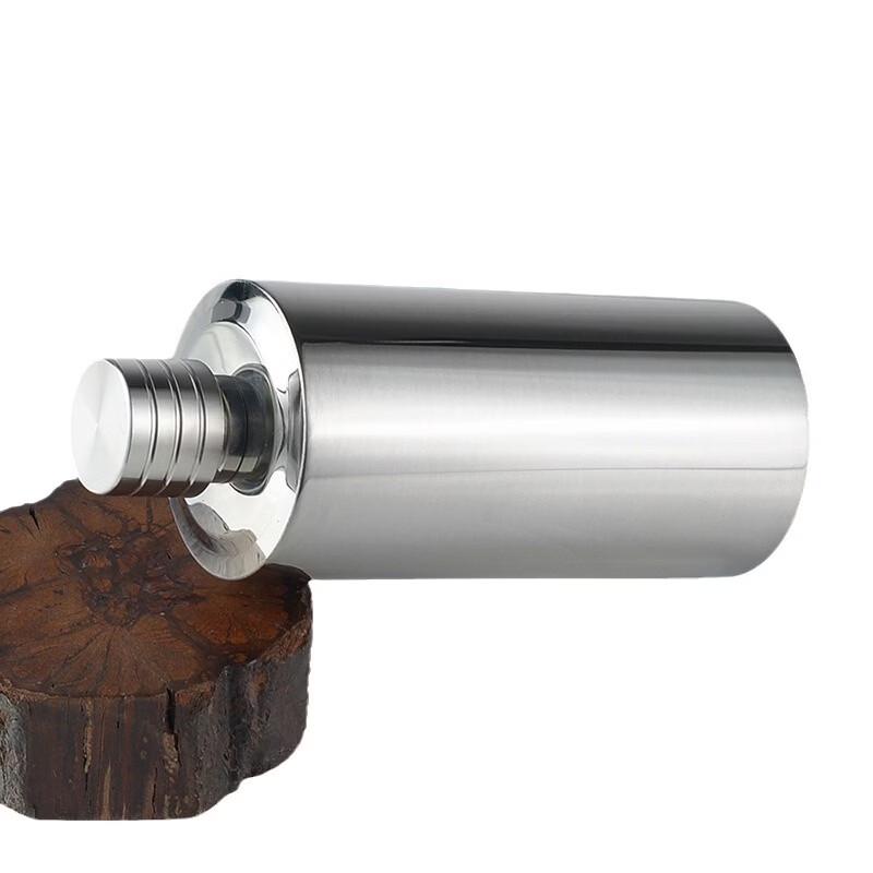 Outdoor Cylindrical Stainless Steel Flask