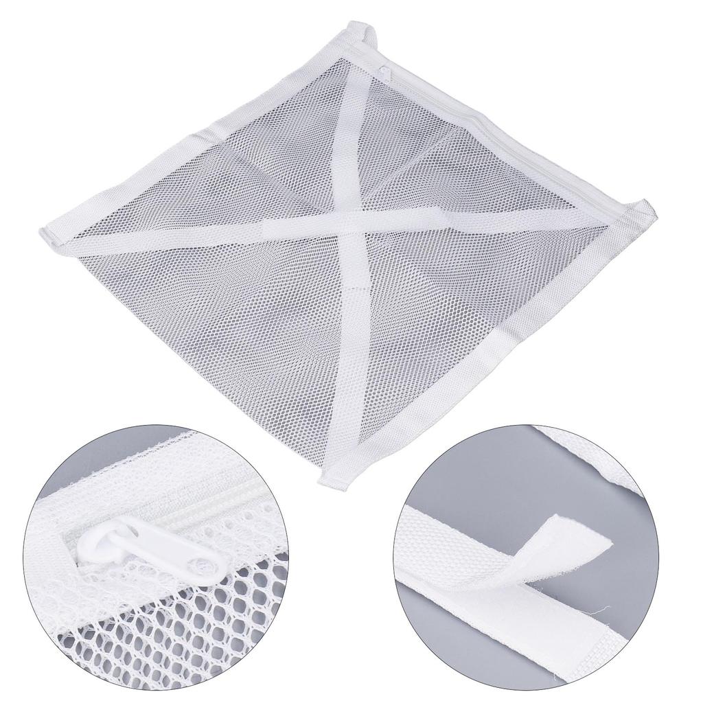 2pcs Sneaker Dryer Washing Machine Bags for Shoes Clothing Laundry Nylon Mesh Shoe Dryer Bags for Most Dryers Machines Door