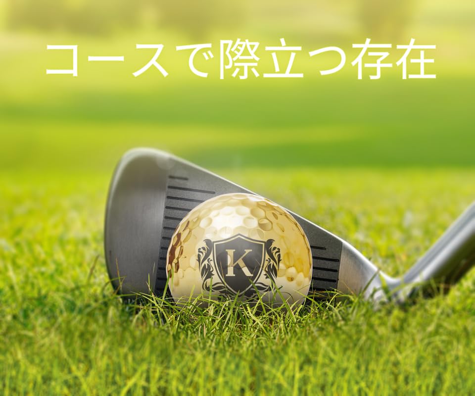 A gift that golf lovers will Personalized golf balls K appreciate (3 balls)