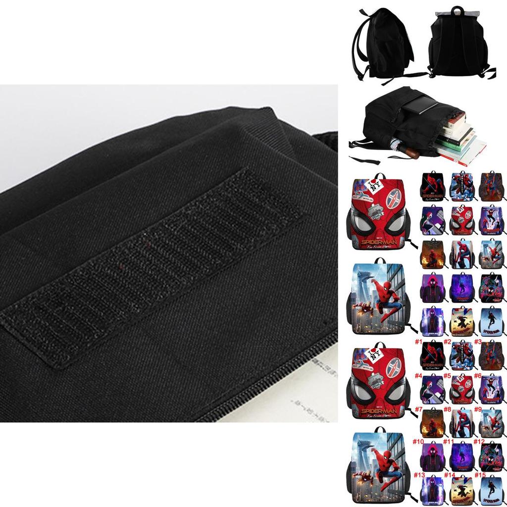 Spiderman Far From Home Stylish School Backpack With Removable Cover And Durable Design
