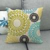 Circular Geometric Pattern Digital Printing Short Plush Pillow Covers For Car Sofa Office Cushion Cover Home Goods