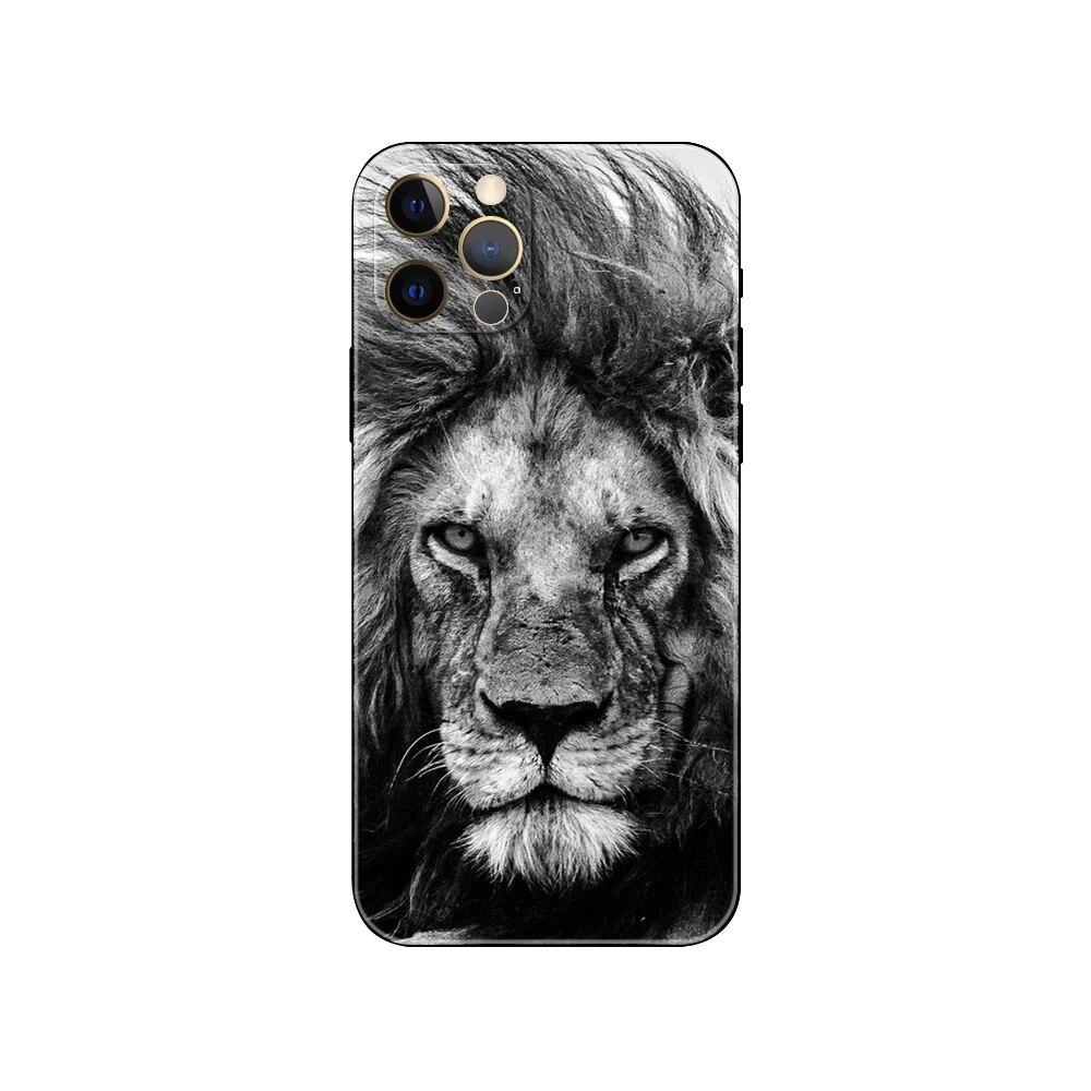 Tier Tiger Handyhülle für iPhone Samsung Galaxy Redmi Xiaomi Oppo OnePlus Note SA 7 8 9 10 11 12 13 14 20 21 22 23 53 54 Pro Max Ultra TPU Soft