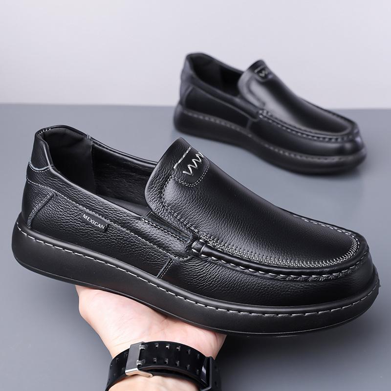 Neue Designer-Loafer mit weicher Sohle für Herren Mode Freizeit Rindsleder Schuhe Herren Große Größen Frühling Herbst Große Größen Autofahrerschuhe Mann
