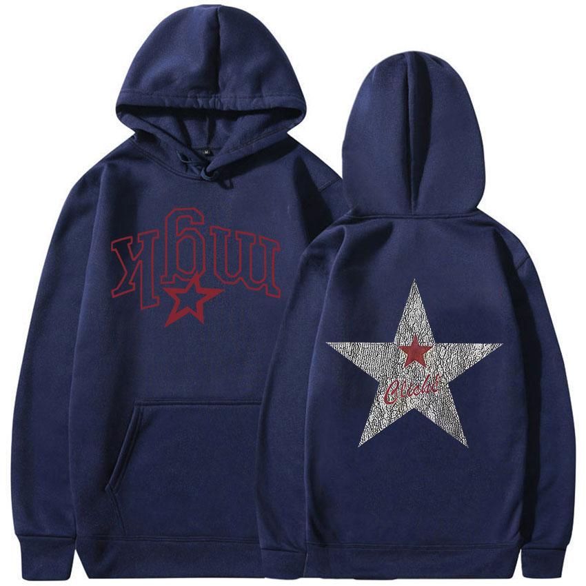 

Rapper Mgk Lost Americana Album 2025 Print Hoodie Men Women Retro Fashion Long Sleeve Sweatshirt Fleece Pullover Clothing Hoodie 3XL