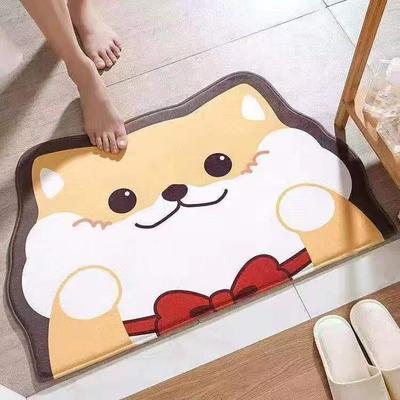 Tappeti per porte a forma di cartone animato 50X80Cm Antiscivolo Assorbenti per bagni