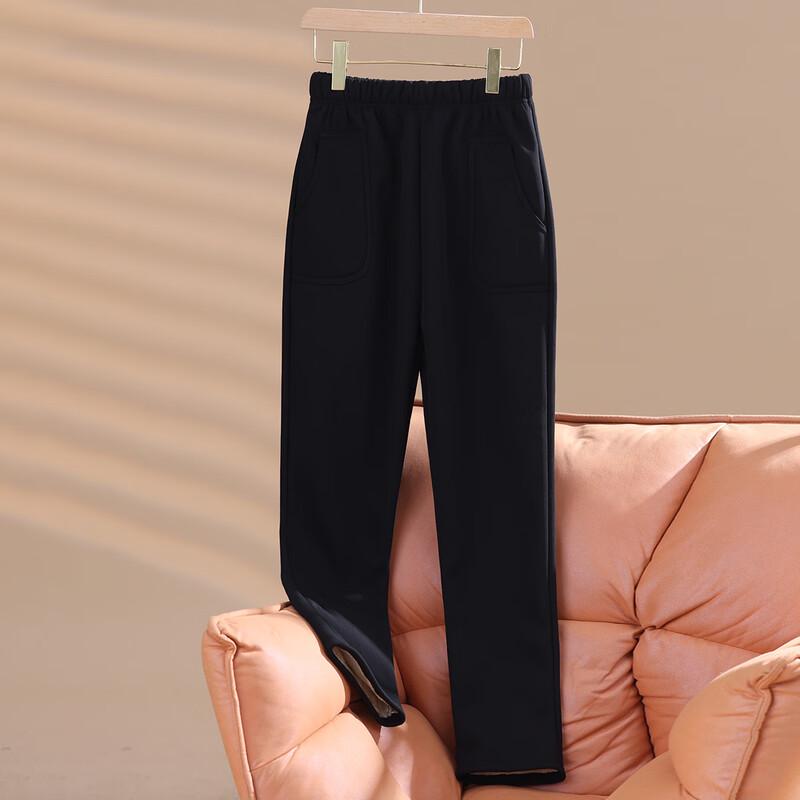 Pasite Women's High-Waist Thermal Fleece-Lined Winter Pants