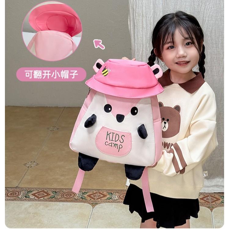 Children's backpack new cute kindergarten cartoon schoolbag boys and girls lightweight outdoor travel baby small backpack
