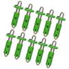 20PCS Umbrella-shaped Bait Release Clips Stainless Steel Fishing Hook Remover  Bait Fishing