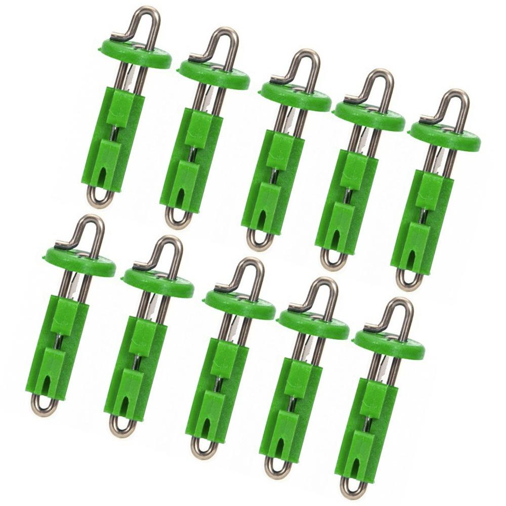20PCS Umbrella-shaped Bait Release Clips Stainless Steel Fishing Hook Remover  Bait Fishing