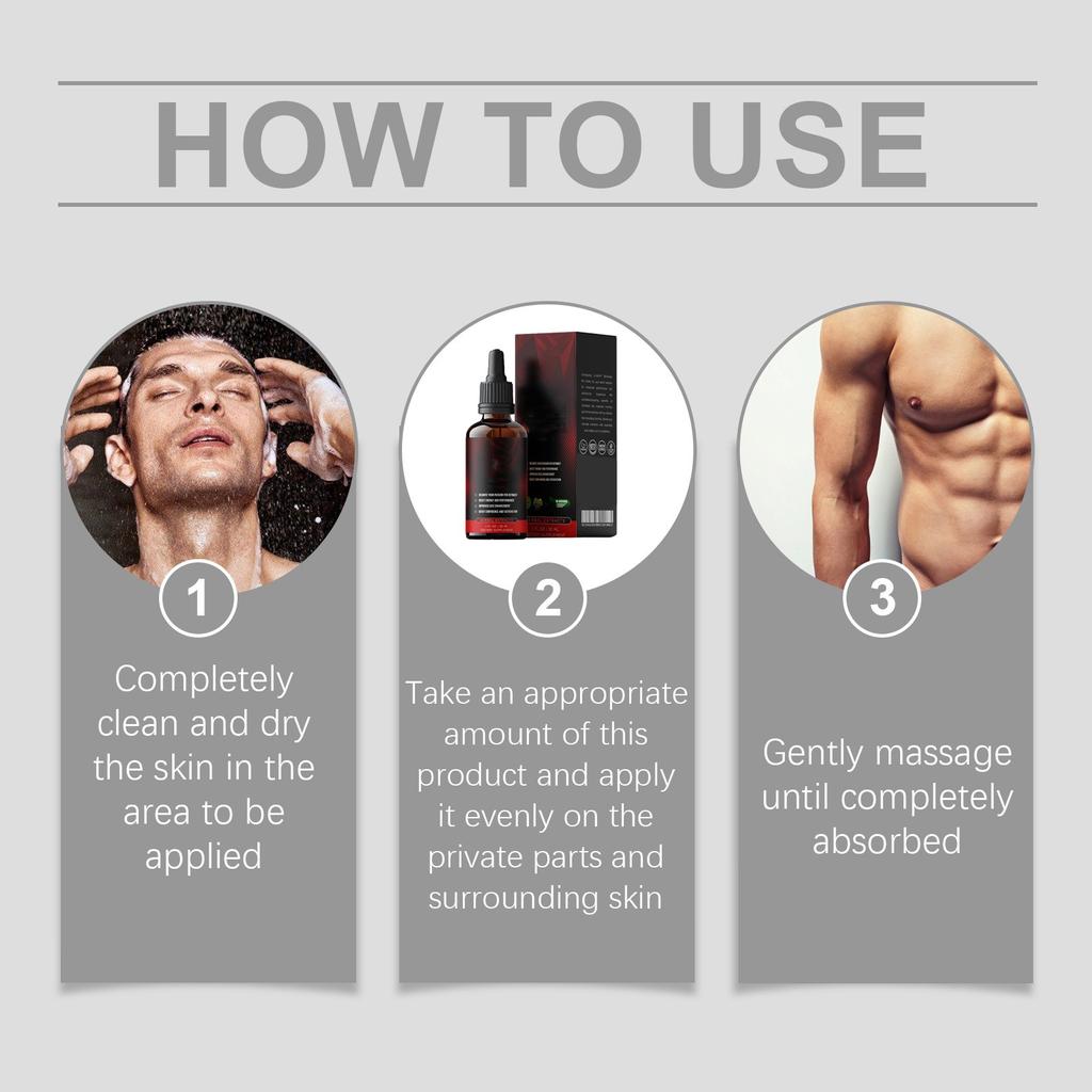 Men Vitality OilLube For Men Women And Couples Non-Staining30ml