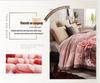 Thick Winter Double-Layer Raschel Flannel Wedding Gift Blanket