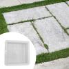 1Pcs Fish Scale Pattern Paving Brick Mould 25x5cm Reusable Stepping Stone Paver DIY Plastic Walkway Brick Mold