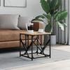 VidaXL Coffee Table Sonoma Oak 45x45x47.5 Cm Engineered Wood 834121
