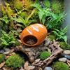 Cooling Bread Shaped Reptile Hideout Anti-slip Fish Spawning Cave Pet Habitat Cave  Reptile Cage