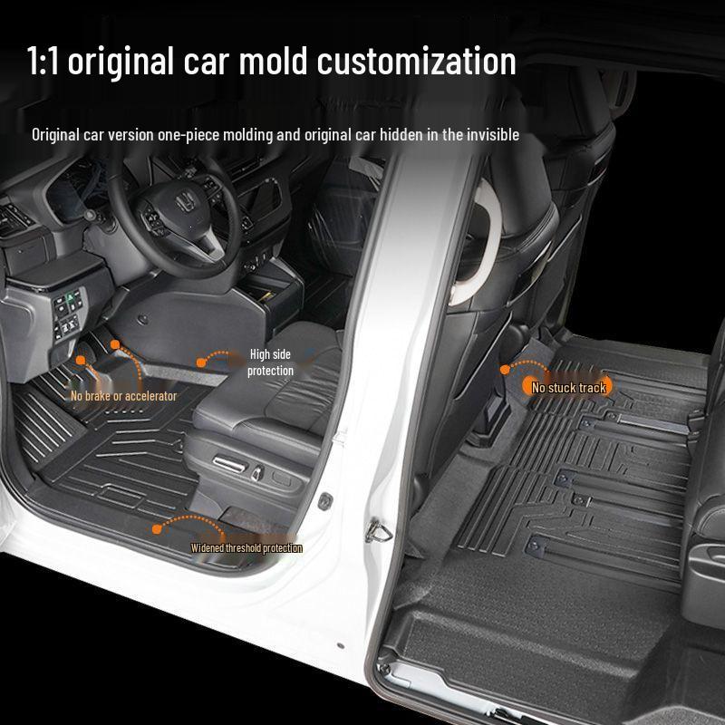 Honda Odyssey Floor Mats, Full Coverage, Models 15-26, Front Row TPE, EHEV Seven-Seater Special GAC