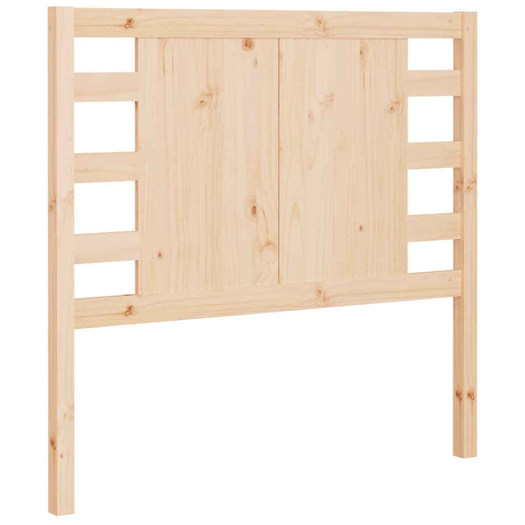 Vidaxl Wezgłowie Łóżka, 96X4X100 Cm, Lite Drewno Sosnowe