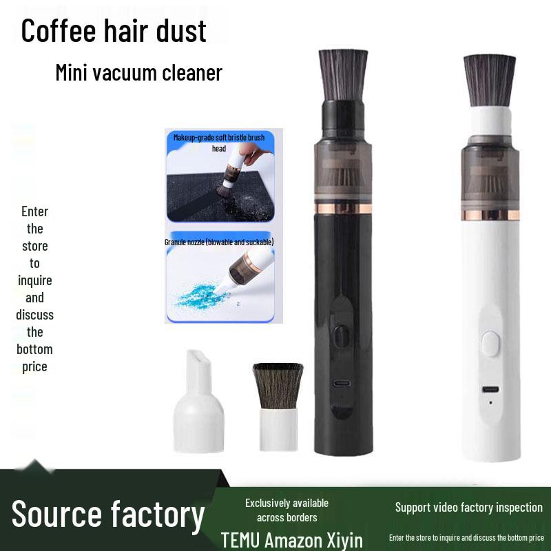 Compact Pet Vacuum Cleaner for Hair Removal - Ideal for Cats and Dogs, Handheld & Multifunctional Dust Suction Device