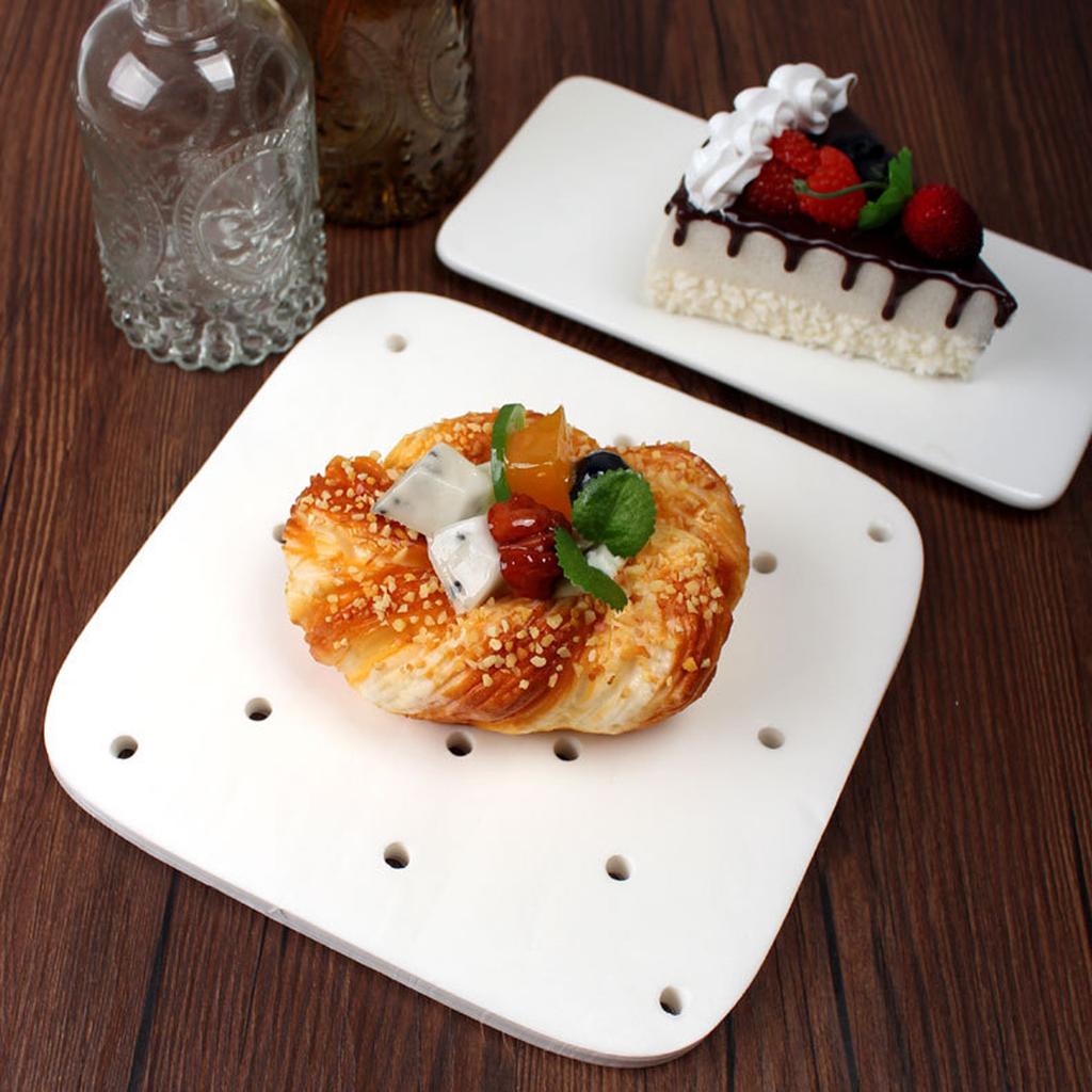 Square Fryer Parchment Paper Liners Perforated Parchment Filter Paper