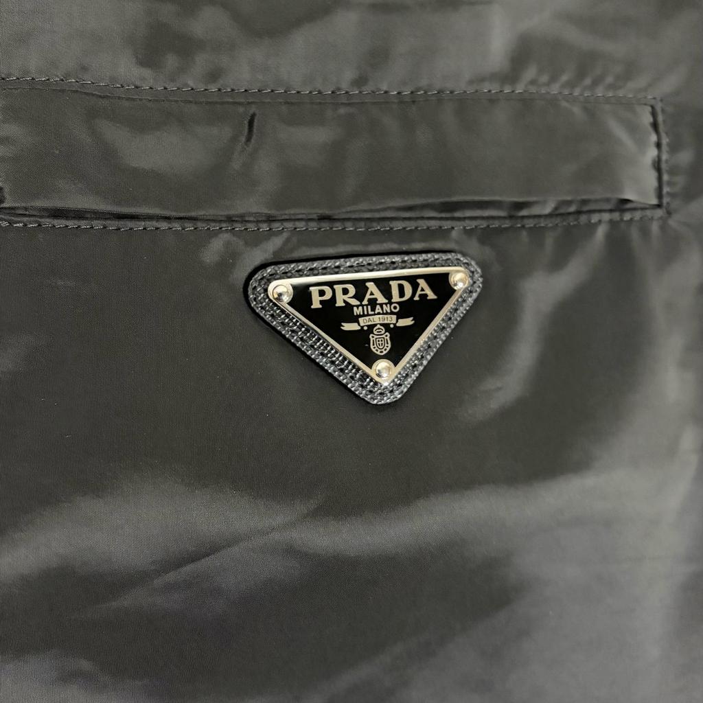 Used PRADANylon jacket black Nylon mens
