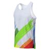 3D Print Colorful Geometry Tank Tops For Men Stripe Gradient Pattern Tees Summer Casual Loose Street Sports Round Neck Tops Vest
