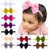 Newborn Toddler Kid Baby Girls Bow Turban Headband Headwear Accessories