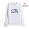 Li Ning Versatile Fashion Printed Classic Crew Neck Sweatshirt Comfortable Long Pants Casual Sports Suit Men Sweatsuit AWDVH37-6+AKLVC89-1