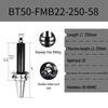 Yundu BT50-FMB22 Planfräser