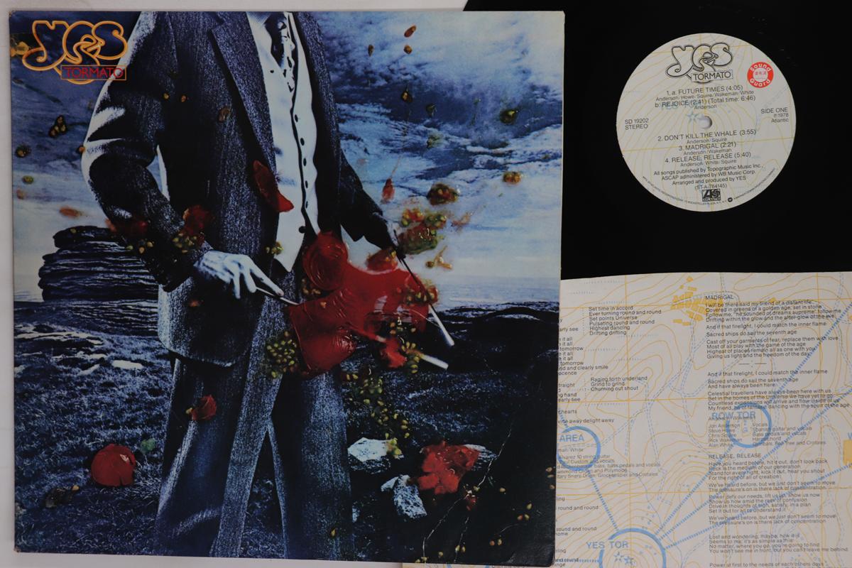 

LP Record YES Tormato SD19202 ATLANTIC 1978 US Rock Used