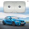 Car Front Window Sunshade Cover Parasol Windshield Sun Visor Sunscreen For BMW iX1 i7 F07 F48 F39 F34 F40 F45 F46 G30 Stickers WS4