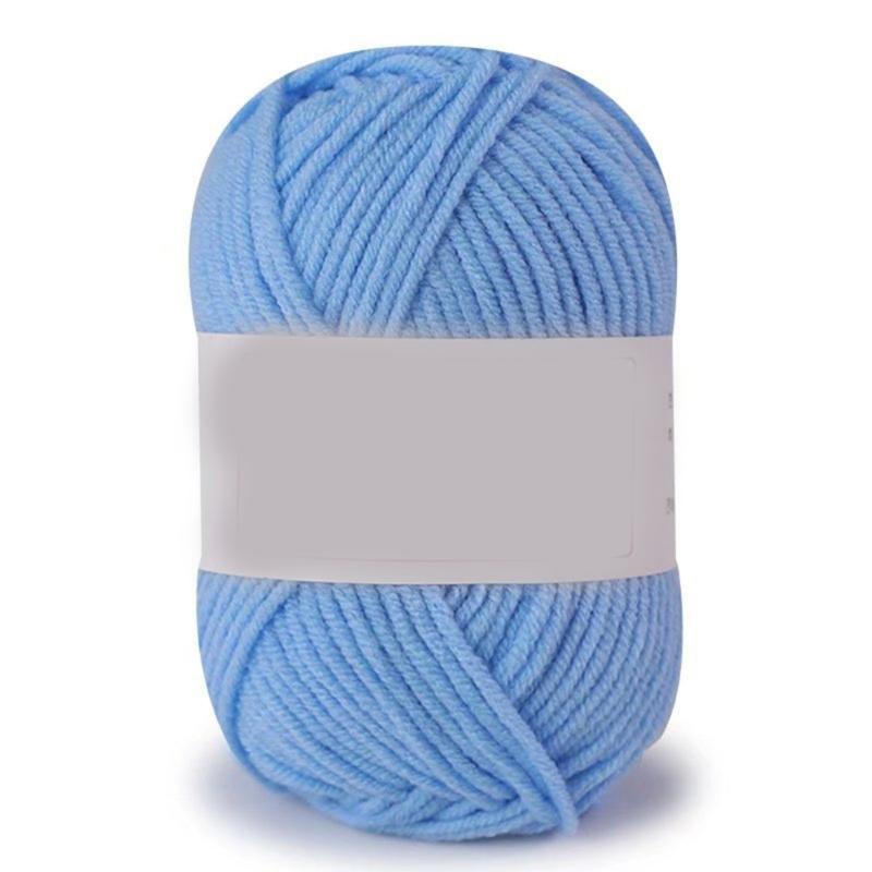 Farbige Garne Einfarbige Garne für Strickbegeisterte Do-It-Yourself-Garn Strickwaren für Babykleidung und Heimdekorationen