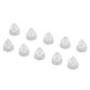 10pcs Sound Aids Domes for Minifit Anti Static Reusable Single Layer Silicone Open Vented Earplug Re