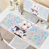 Kawaii Anime Girl N-Nekopara Mouse Pad HD Printing Anti-Slip Rubber Bottom Washable Table Pad PC Gaming Mouse Mats Office Carpet