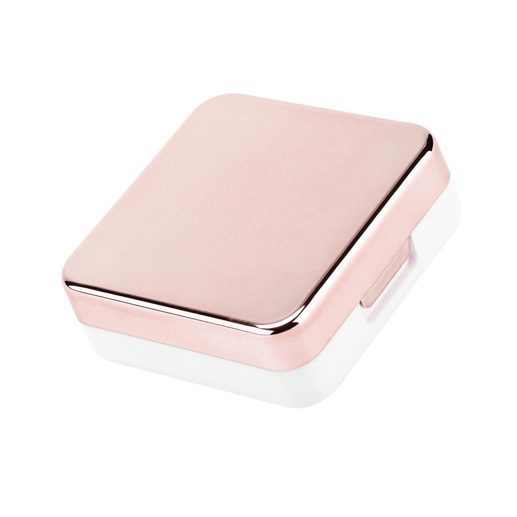 Reflective Cover Contact Lens Case Set Cute Lovely Travel Kit Box