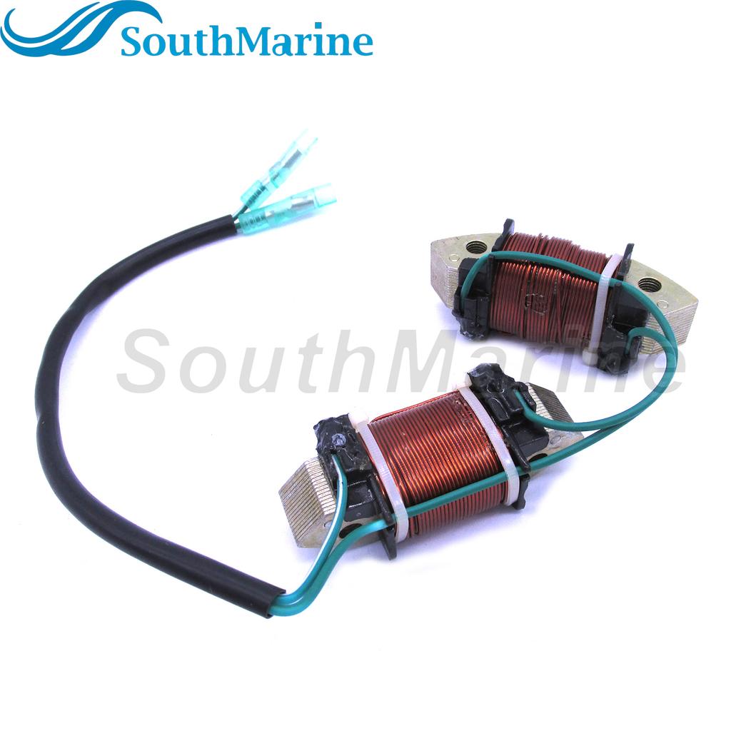 855944T01 Alternator Coil for Mercury Mariner Outboard Engine 8HP 9.9HP Boat Motor