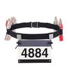 Marathon Number Belt Race Number Belt With 3 Energy Gel Loops For Running Cycling Triathlon Marathon 80-100cm